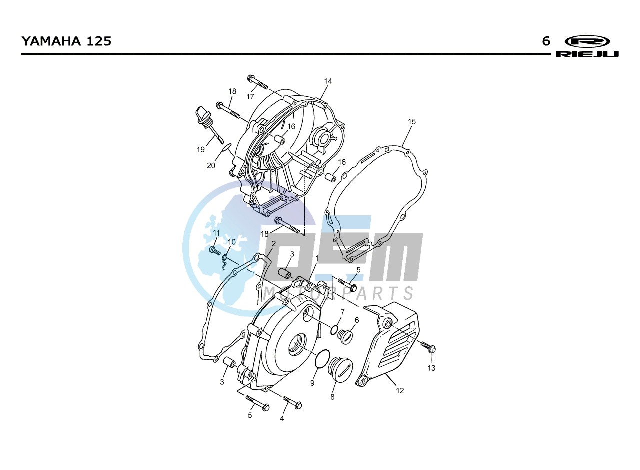 T06  CRANKCASE COVERS