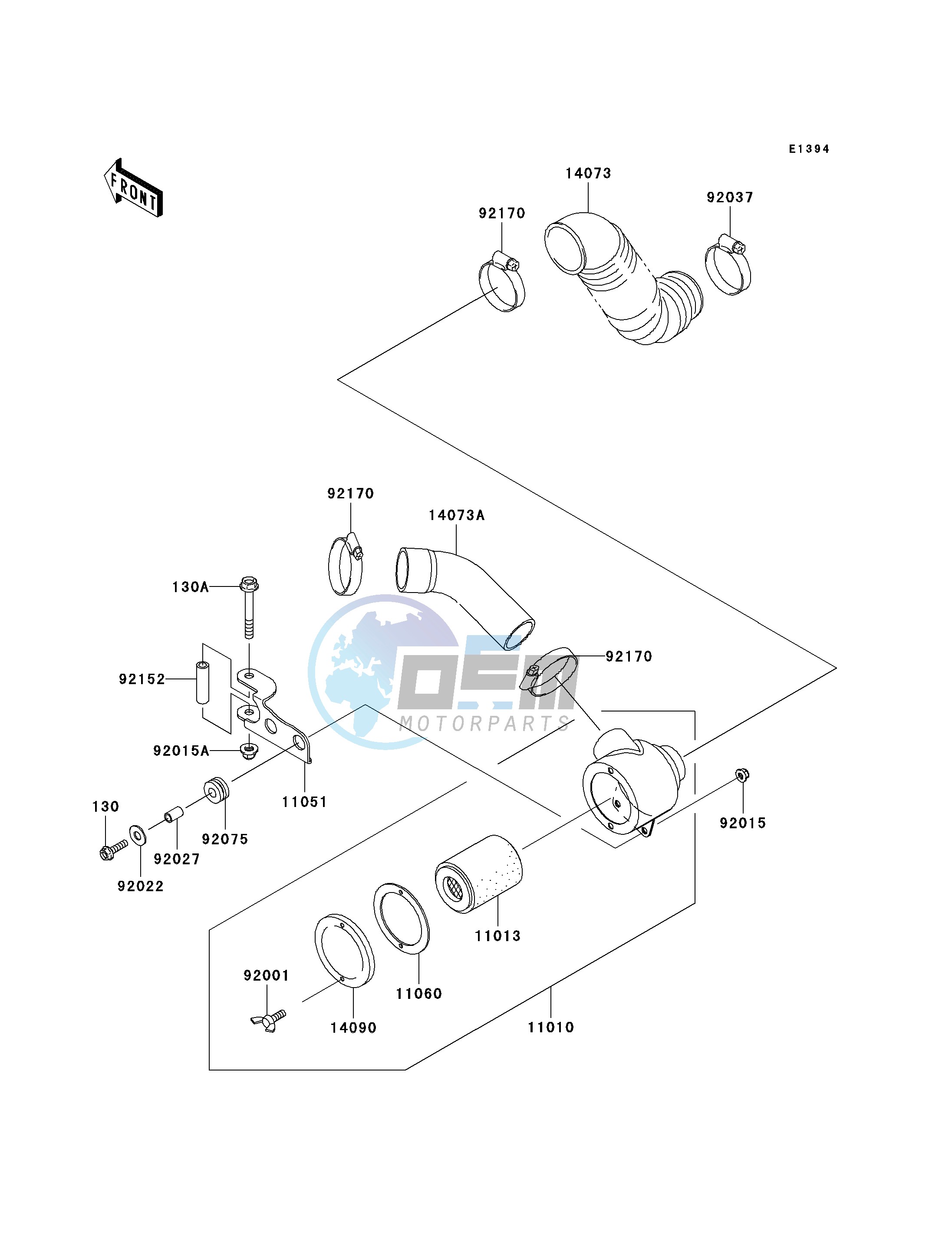 AIR CLEANER-BELT CONVERTER