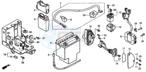 VT1100C3 drawing BATTERY (1)