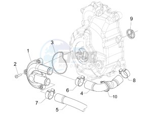 GTS 300 SUPER-TECH IE ABS E4 (APAC) drawing Cooler pump