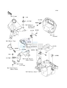 VN 2000 H [VULCAN 2000 CLASSIC] (8F-9F) 0H9F drawing FUEL INJECTION