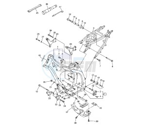 WR F 250 drawing FRAME