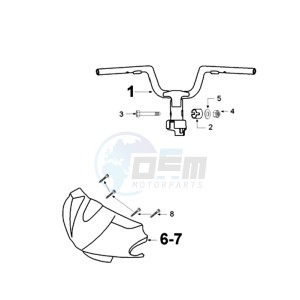 VIVA XRC drawing HANDLEBAR