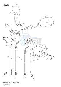 GSX-R1000 (E3-E28) drawing HANDLEBAR (GSX-R1000K1)