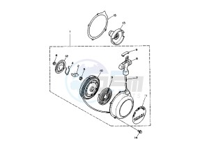 ATV 350 drawing STARTER ASSY