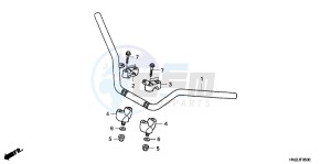 VFR800FH 2ED - (2ED) drawing SWITCH/CABLE