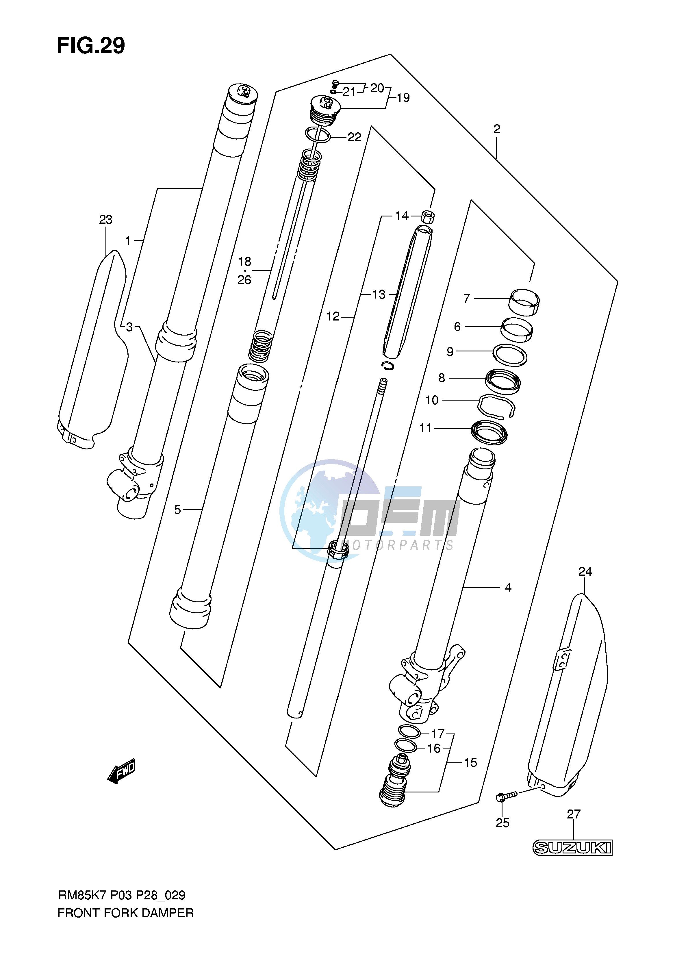 FRONT FORK DAMPER