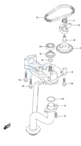 DF 250 drawing Oil Pump