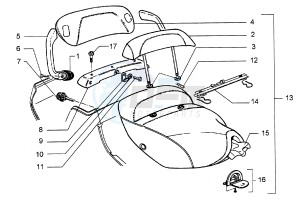 Hexagon 250 GT (578477) 578477 drawing Saddle