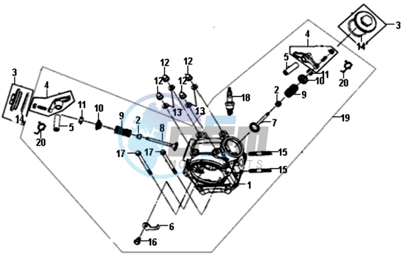 CYLINDER HEAD CPL.