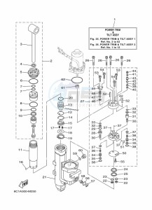 F60FETL drawing POWER-TILT-ASSEMBLY-1