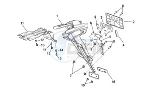 RXV-SXV 450-550 Enduro-Supermotard drawing Rear Body II