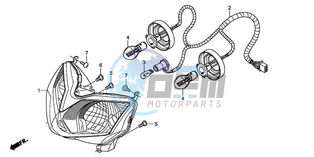 HEADLIGHT (XL125V7/8)