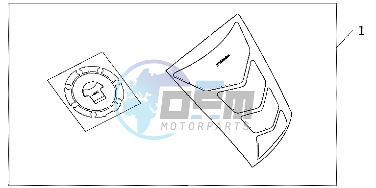 TANKPAD / FUEL LID COVER