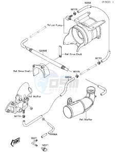 JS 650 A [650 SX] (A3-A4) [650 SX] drawing COOLING