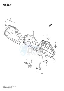 GSX-R1000 (E2) drawing SPEEDOMETER (GSX-R1000K2)