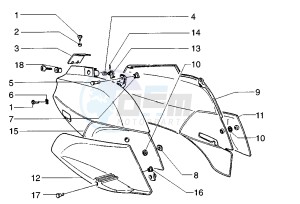 SKIPPER 125-150 drawing Side covers