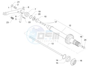 V7 II Stornello ABS 750 drawing Clutch II