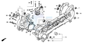 PK50S drawing CRANKCASE