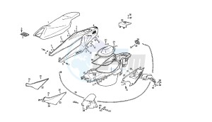 GP1 OPEN - 50 CC VTHPR1B1A EU2 drawing SEAT - CASE HELMET, REPLICA