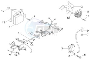 Liberty 125 Leader RST ptt(F) France drawing Electrical device