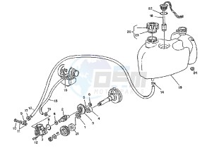 MITO EVOL.125 drawing OIL PUMP