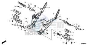 MSX125E MSX125 UK - (E) drawing STEP