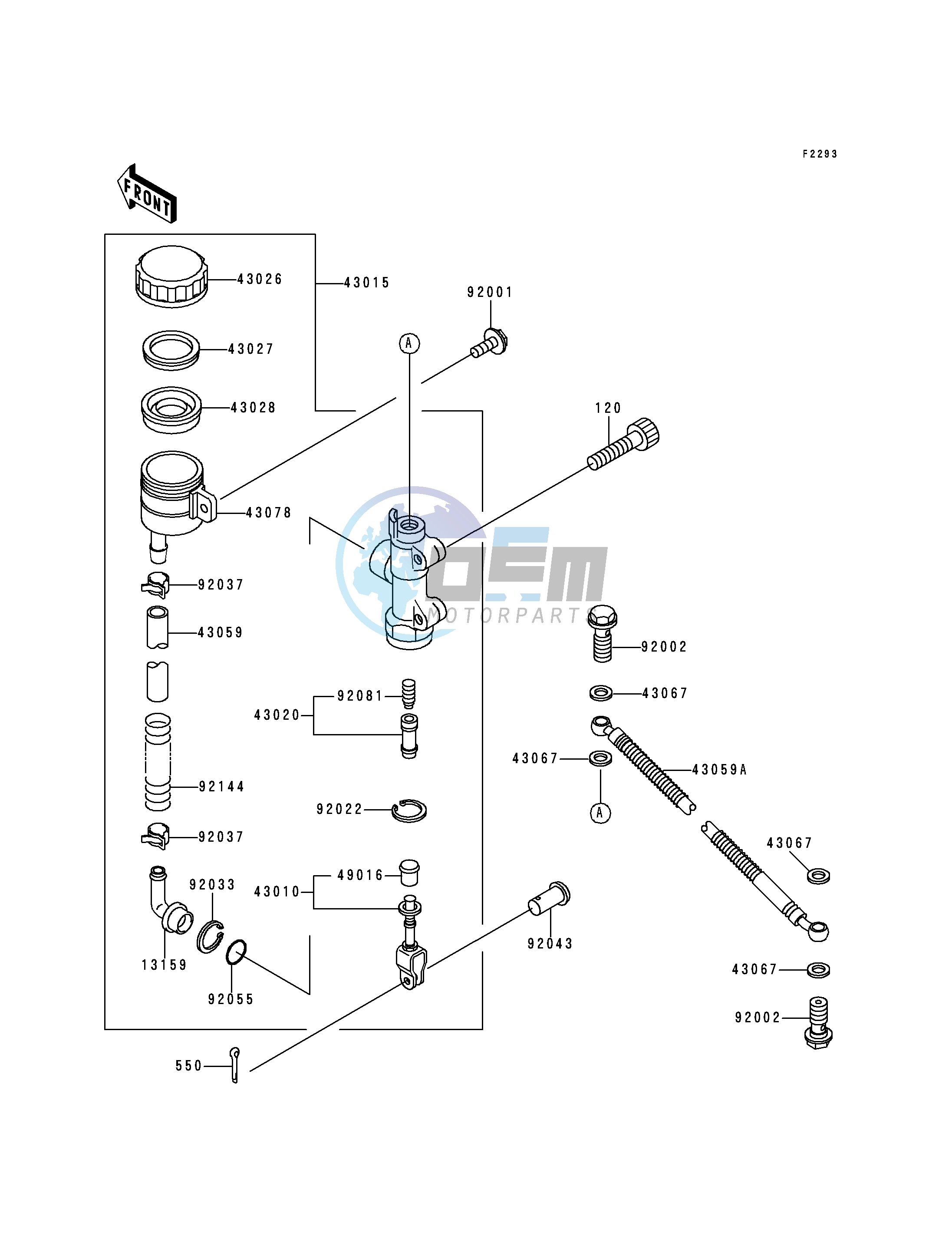 REAR MASTER CYLINDER