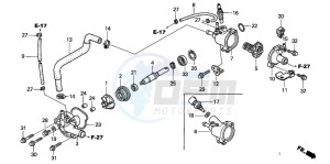 NES150 125 drawing WATER PUMP