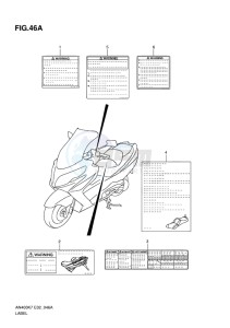 AN400 ABS BURGMAN EU-UK drawing LABEL