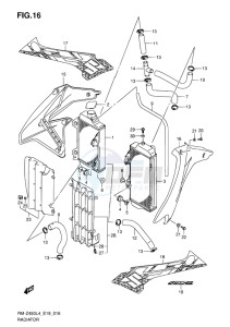 RM-Z450 EU drawing RADIATOR