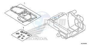 GL1800BE F6B Bagger - GL1800BE UK - (E) drawing GASKET KIT B