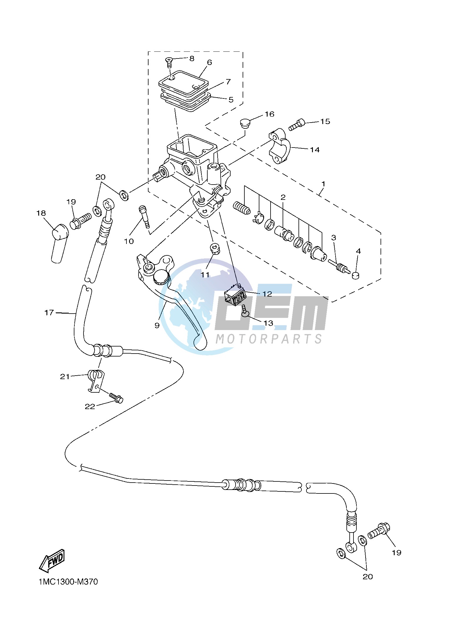 FRONT MASTER CYLINDER 2