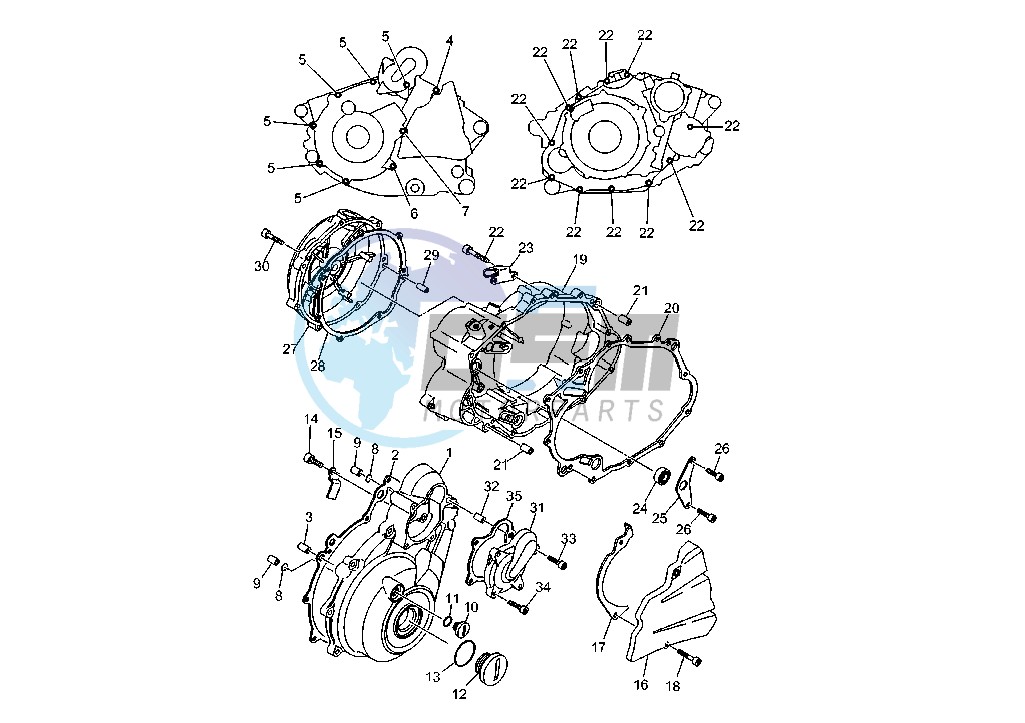 CRANKCASE COVER