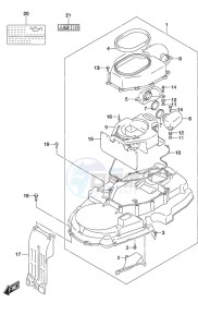 DF 300B drawing Ring Gear Cover