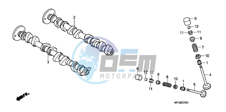 CAMSHAFT/ VALVE