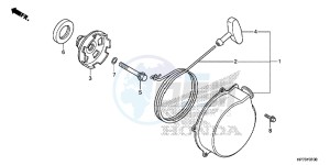 TRX420FAD TRX420 Europe Direct - (ED) drawing RECOIL STARTER