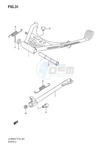 UH200 BURGMAN EU drawing STAND