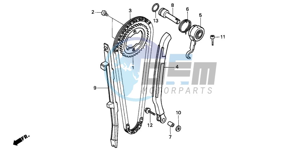 CAM CHAIN/TENSIONER