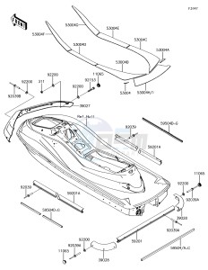 JET_SKI_ULTRA_310X JT1500LFF EU drawing Pads