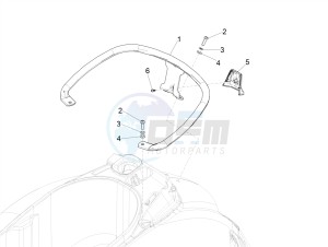 GTV 300HPE SEI GIORNI IE E4 ABS (EMEA) drawing Rear luggage rack