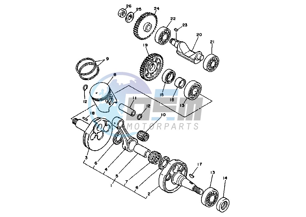 CRANKSHAFT PISTON