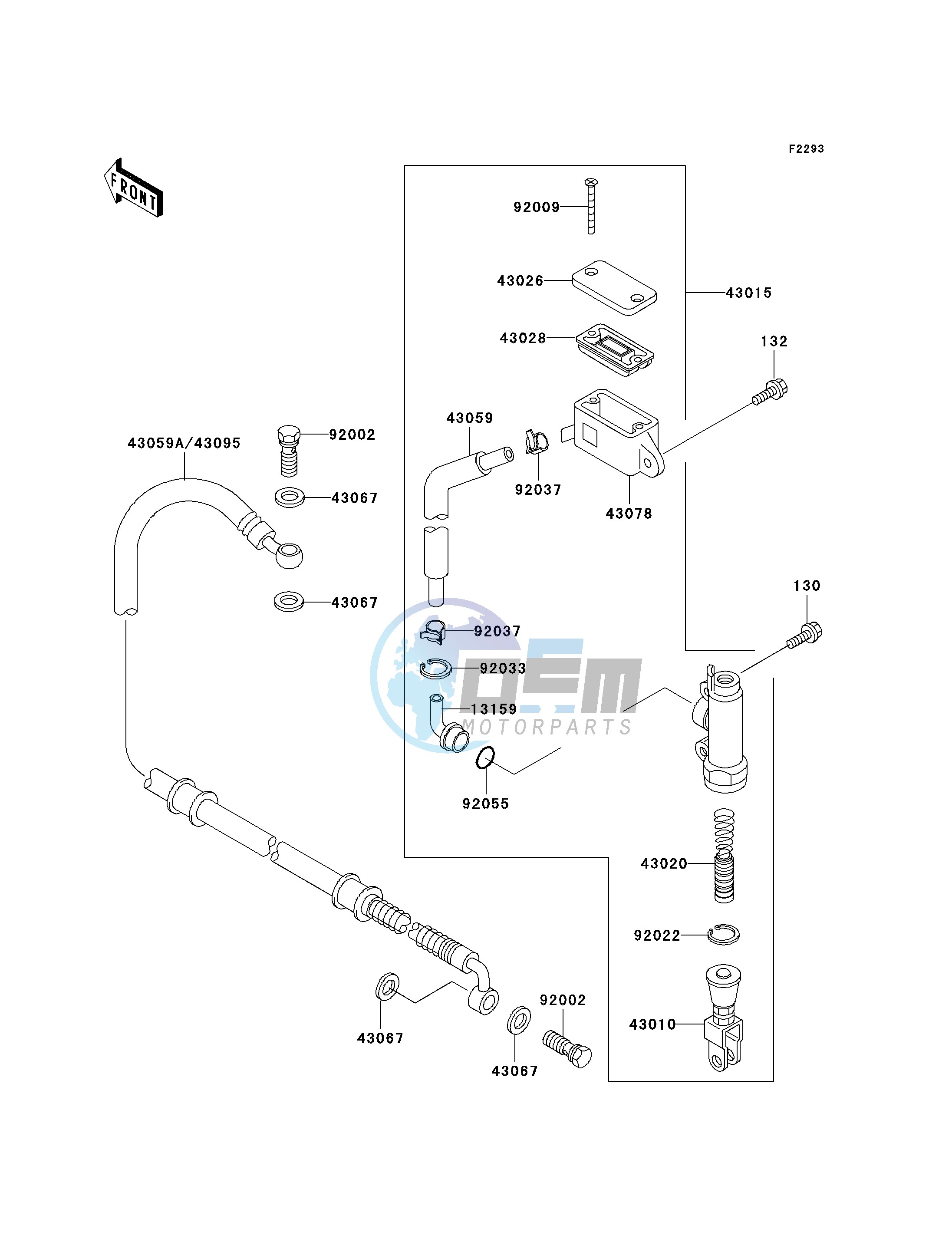 REAR MASTER CYLINDER