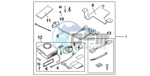 KIT ALARM SYS