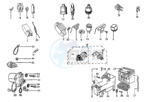 SPEEDFIGHT - 100 cc drawing ELECTRICAL DEVICES