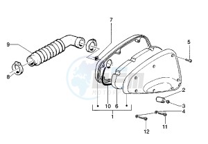 Runner VX-VXR 125-200 125 drawing Air Cleaner