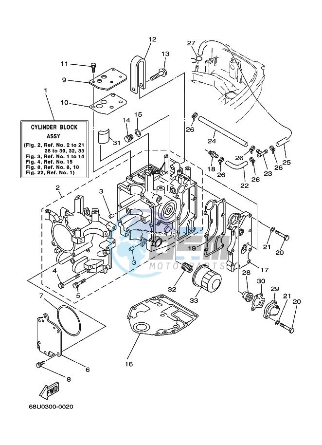 CYLINDER--CRANKCASE