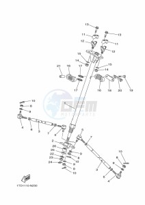 YFZ450R YFZ45YSXK (BW2H) drawing STEERING