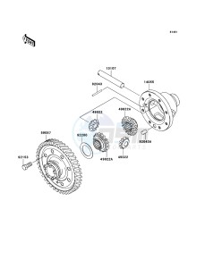 MULE_600 KAF400B7F EU drawing Differential