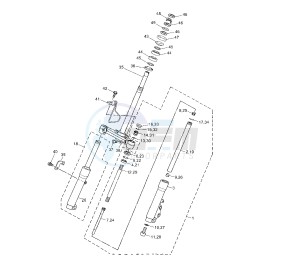 YN NEO'S 50 drawing FRONT FORK KAIFA